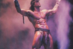 Conan is revealed (From Universal Studios Hollywood Guide, 1991)