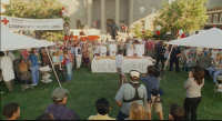 Bruce Almighty - 10 - Final scene of the movie at Courthouse Square (still from DVD release)