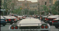 Bruce Almighty - 12 - Stunt sequence on New York Street (still from DVD release)