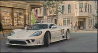 Bruce Almighty - 13 - Stunt sequence on New York Street (still from DVD release)