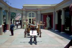 Roman Courtyard in 1965 (photo by Bill Cotter)