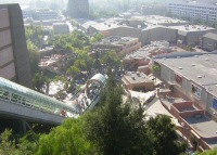 View of the Lower Lot from the Starway (photo by Josh James, August 2006)