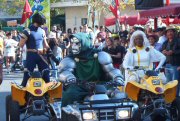 Wolverine, Dr Doom, Storm (photo by Phillip Donnelly, 25 April 2003)