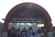 Ultimate Marvel signage on the Starway (photo by Phillip Donnelly, 25 April 2003)
