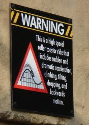 Warning sign