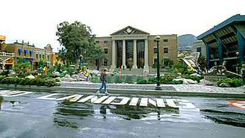 Back To The Future Town Square