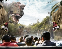 Jurassic Park Ride 1