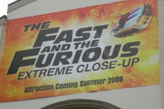 Coming Soon sign near the Studio Tour entrance, April 2006 (c) theStudioTour.com