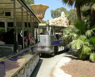 Trams on the Studio Tour - theStudioTour.com