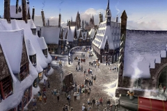 "The Wizarding World of Harry Potter" at Universal Studios Hollywood - Hogsmeade Village concept rendering