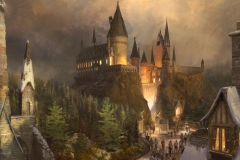 "The Wizarding World of Harry Potter" at Universal Studios Hollywood - Hogwarts Castle concept rendering