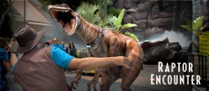 Raptor Encounter official publicity photo (c) Universal Studios Hollywood, 2016